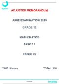 2025 June exam prep