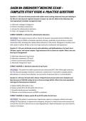SAEM M4 Emergency Medicine Exam &ndash; Complete Study Guide & Practice Questions