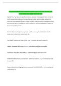 Comprehensive NUR473 Maternal and Neonatal Emergency Care Guide Questions with  Correct Answers New Update
