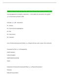 NURS 473 Clinical Track Exam Questions with Correct Answers New Update