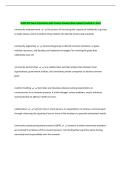 NURS 473 Exam 3 Questions with Correct Answers New Update