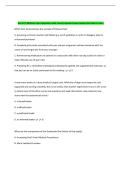 Nur 473&colon; Midterm Quiz Questions with Correct Answers New Update