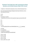 Wonderlic Test Guide Exam &ndash; Comprehensive Study Questions with Verified Answers&comma; Rated 100&percnt; Correct 2026&sol;2027 &ndash; Complete Preparation Guide