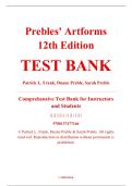 Test Bank &ndash; Prebles' Artforms&comma; 12th Edition &ndash; Patrick L&period; Frank&comma; Duane Preble&comma; & Sarah Preble &ndash; ISBN 9780137477166 &lpar;Full Chapters 1&ndash;25 Covered&rpar;