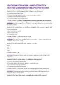 CRAT Exam Study Guide &ndash; Complete Notes & Practice Questions for Certification Success