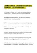 Exam &lpar;elaborations&rpar; AMMO 45 