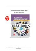 Business Communication &lpar;BUS&sol;BCOM&rpar; &ndash; Test Bank for Developing Leaders for a Networked World&comma; 5th Edition by Peter Cardon &ndash; Complete Exam Questions & Answers for All Chapters