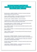 MACROECONOMICS MIDTERM ICC QUESTIONS AND ANSWERS WITH  CORRECT  SOLUTIONS 100&percnt;  VERIFIED