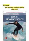Full Test Bank&colon; Basic Biomechanics&comma; 9th Edition &vert; Susan J&period; Hall &vert; Complete Chapter-by-Chapter Coverage &vert; Verified Questions & Correct Answers &vert; Detailed Rationales &sol; Explanations &vert; Kinesiology&comma; Exercise Science & Physics Level &vert; Updated 2026 Version