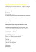 SWT301 - PART 9 EXAM QUESTIONS WITH CORRECT ANSWERS LATEST UPDATE 2026