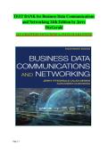 Test Bank for Business Data Communications and Networking&comma; 14th Edition by Jerry FitzGerald &ndash; Complete Exam Questions & Answers for All Chapters