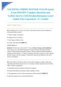 NAVEDTRA 15009B CHAPTER 3 EXAM Actual Exam 2026&sol;2027 Complete Questions and Verified Answers with Detailed Rationales Latest Update Pass Guaranteed - A&plus; Graded