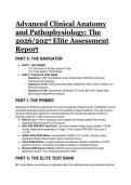 2026&sol;2027 Clinical Anatomy & Pathophysiology Test Bank &vert; McKinley Framework &vert; BIO 446L