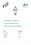 Full Model Essay for PLS1502 Assignment 02 &lpar;Semester 1 2026&rpar;&semi; University of South Africa &lpar;Unisa&rpar;&semi; Introduction to African Philosophy&semi; Distinction Guaranteed&semi; Critical Evaluation of Personhood and the National Development Plan&semi; Updated DUE MARCH 2026