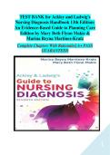 Nursing Diagnosis Handbook &colon; Ackley and Ladwig&rsquo;s Nursing Diagnosis Handbook &vert; &lpar;13th Edition&rpar; by Mary Beth Flynn Makic & Marina Reyna Martinez-Kratz - Test Bank Practice Questions and Answers