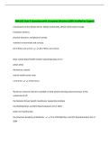 PBH 101 Quiz 6 Questions with Complete Solutions 100&percnt; Verified