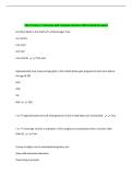 PBH 101 Quiz 7&vert; Questions with Complete Solutions 100&percnt; Verified