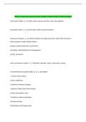 PBH 101&colon; Final Exam Questions with Complete Solutions 100&percnt; Verified