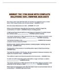 TEC 1708 PACKAGED EXAMS&excl;&excl;