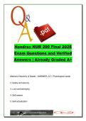 HONDROS NUR 200 EXAM COMPLETE PACKAGE DEAL