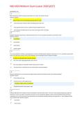 NSG 6020 Midterm Exam &lpar;Latest 20262027&rpar; 