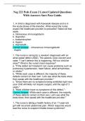 Nsg 222 Peds Exam 2 Latest Updated Questions With Answers Sure Pass Guide&period;