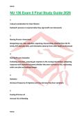 NU 136 Exam 5 Final Study Guide 2026