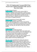 NSG122Fundamental Concepts HESI Final Exam Latest Updated Questions With Answers Sure Pass Guide&period;