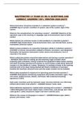 WASTEWATER C1 EXAM CH 5B-14 QUESTIONS AND CORRECT ANSWERS 100&percnt; VERIFIED 2026-2027&excl;&excl;