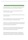 PBH 101 Exam Questions with Complete Solutions 100&percnt; Verified