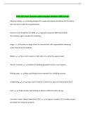 PFHS 3&period;02 Exam Questions with Complete Solutions
