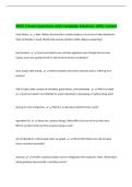 PFHS 3 Exam Questions with Complete Solutions