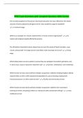 PFHS Exam Questions with Complete Solutions 
