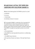 NR 668 EXAM 2 ACTUAL TEST PAPER 2026 QUESTIONS WITH SOLUTIONS GRADED A&plus;