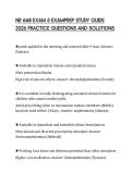 NR 668 EXAM 5 EXAMPREP STUDY GUIDE 2026 PRACTICE QUESTIONS AND SOLUTIONS