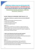 NR568 Week 4 Midterm Exam Due 22th November 2026 Complete Actual Exam