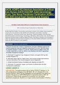 AACN ACNPC-AG Certification PSI Proctored Exam Complete Questions Adult -Gerontology Acute Care Nurse Practitioner Certification AACN ACNPC-AG Exam 