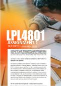 LPL4801 Assignment 1  Due 18 March 2026 - Distinction Guaranteed