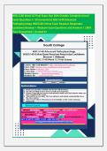 NSG 5140 Week 10 Final Exam Due 26th October Complete Actual Exam Questions 1- 50 Screenshots NSG 5140 Advanced Pathophysiology NSG5140 Online Exam Requires Respondus Lockdown Browser &plus; Webcam Exam Questions and Answers &vert; 100&percnt; Pass Guaranteed &vert; Graded A&plus;
