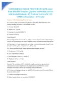 VATI PHARMACOLOGY PROCTORED EXAM Actual Exam 2026&sol;2027 Complete Questions and Verified Answers with Detailed Rationales RN Predictor Next Gen NCLEX VATI Pass Guaranteed - A&plus; Graded