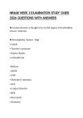 NR668 WEEK 3 EXAMINATION STUDY GUIDE 2026 QUESTIONS WITH ANSWERS