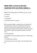 NR668 WEEK 5 ACTUAL EXAM 2026 QUESTIONS WITH SOLUTIONS GRADED A&plus;