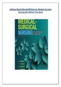 LeMone&sol;Burke&sol;Bauldoff&sol;Gubrud&comma; Medical-Surgical Nursing 6th Edition Test Bank