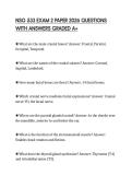 NSG 533 EXAM 2 PAPER 2026 QUESTIONS WITH ANSWERS GRADED A&plus;