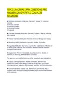 PSYC 515 ACTUAL EXAM QUESTIONS AND ANSWERS 2026 VERIFIED COMPLETE SOLUTIONS