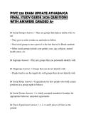 PSYC 228 EXAM UPDATE ATHABASCA FINAL STUDY GUIDE 2026 QUESTIONS WITH ANSWERS GRADED 