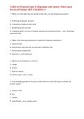 NAB Core Practice Exam 110 Questions And Answers Most Latest Reveiwed Editions 2025&period; GRADED A&plus;&period;pdf  1&period; Document information