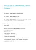AS350 Exam 2 Questions With Correct Answers&period;