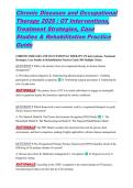Chronic Diseases and Occupational Therapy 2025&ndash;2026 &vert; OT Interventions&comma; Treatment Strategies&comma; Case Studies & Rehabilitation Practice Guide