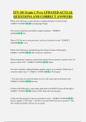ITN 101 Exam 1 Nvcc UPDATED ACTUAL  QUESTIONS AND CORRECT ANSWERS